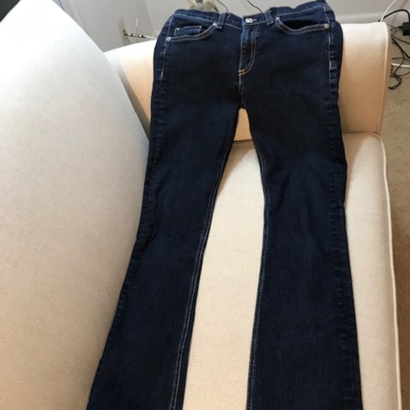 EUC! Rag & bone stiletto boot jeans-27, dark blue - Picture 4 of 8